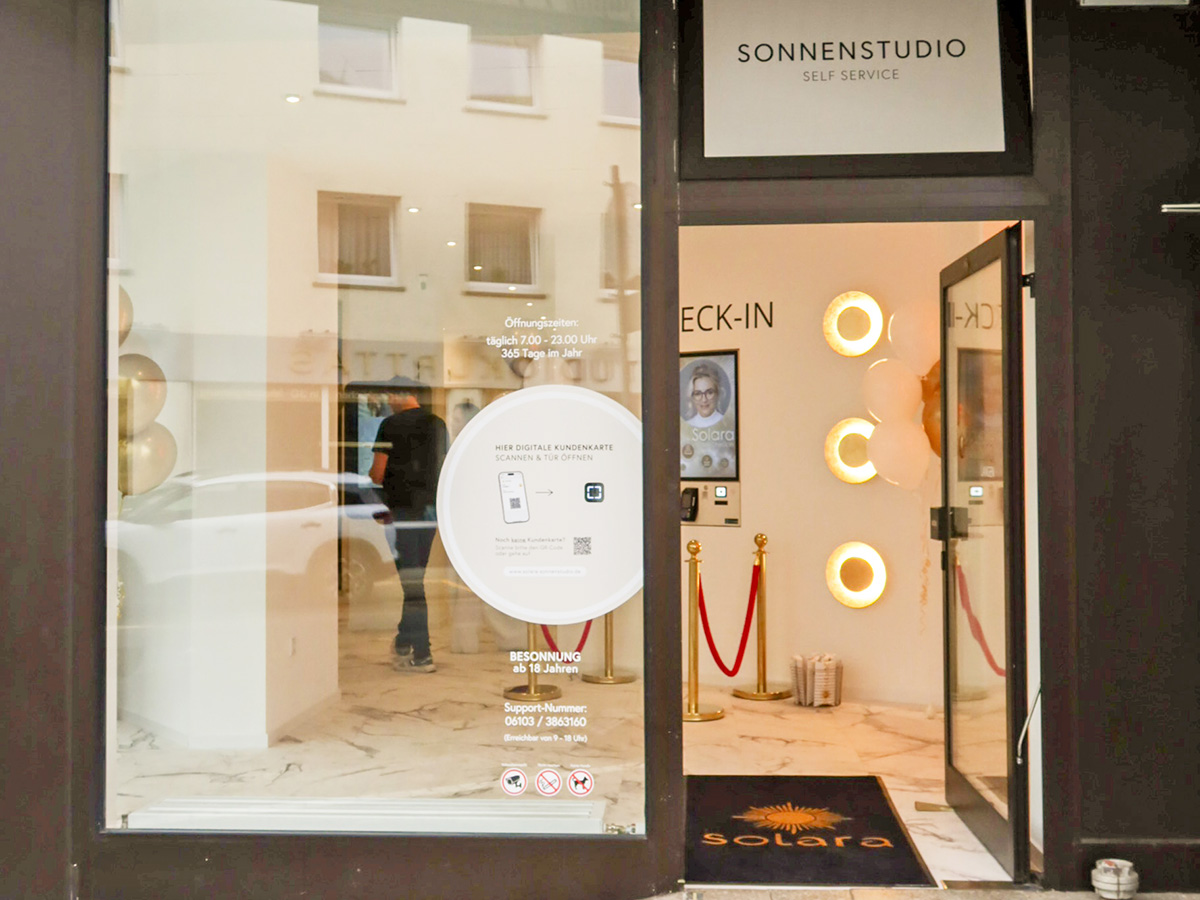 Willkommen in deinem Premium SOLARA Sonnenstudio in Langen