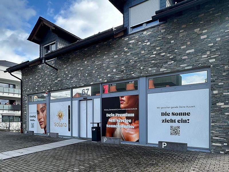Willkommen in deinem Premium SOLARA Sonnenstudio in Ransbach-Baumbach