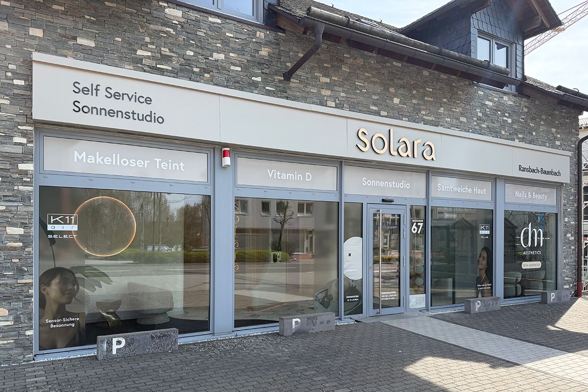 Willkommen in deinem Premium SOLARA Sonnenstudio in Ransbach-Baumbach